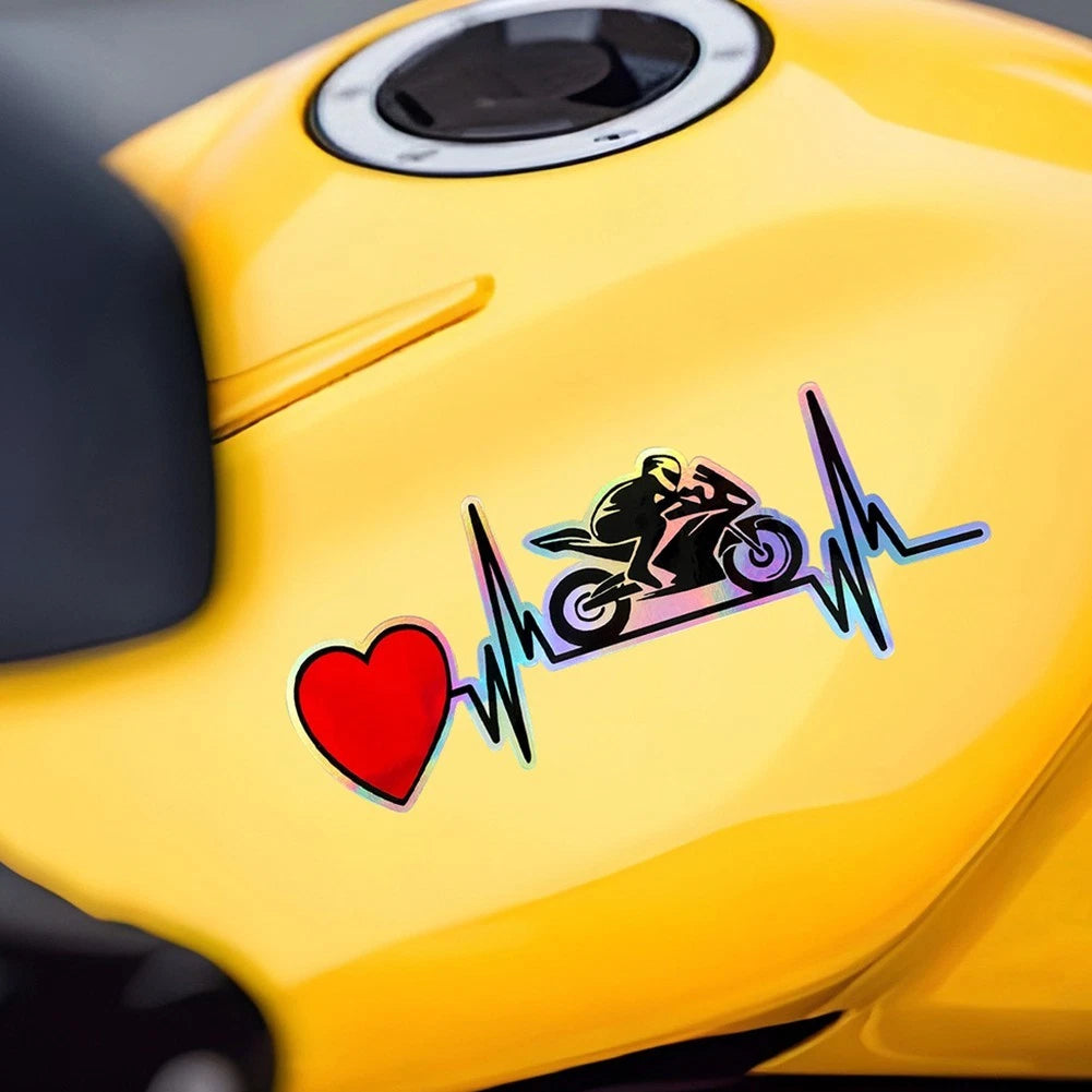 Racing Style Waterproof Stickers for Motorcycle and For Scooter Body Decoration