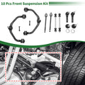 10 Pcs Front Upper Control Arms Replacement for Ford Ranger 2WD (1998–2011)
