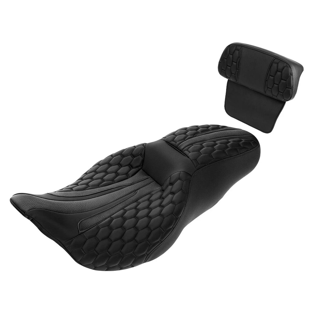 Seat Backrest Pad for Harley Street Glide (2014–2023)
