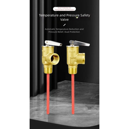 Water Heater Safety Valve for RV (Temperature Pressure Relief)
