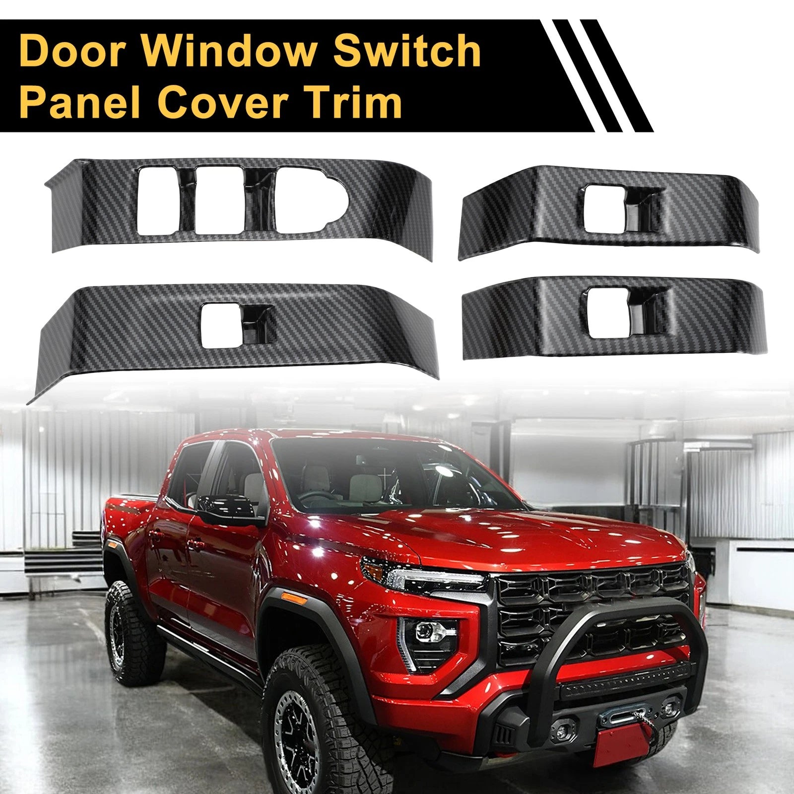 Door Window Switch Cover Replacement for Chevy Colorado 2023-2024