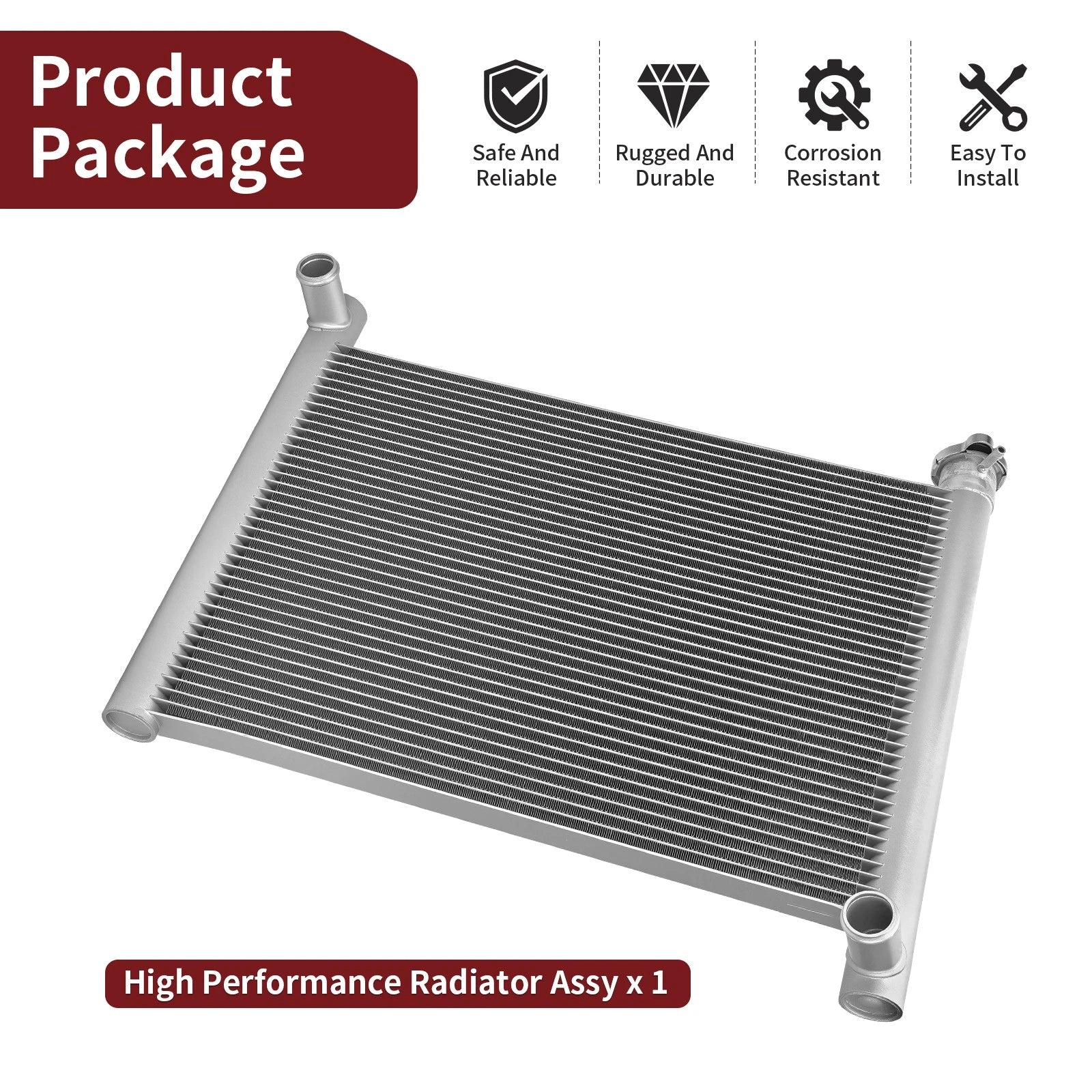 Radiator for Polaris Sportsman 550 850 XP, Scrambler 850 XP (2009–2025)