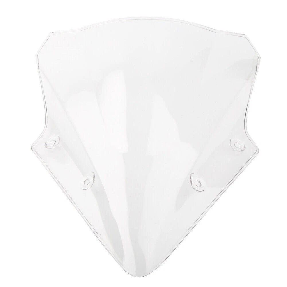 Dual Bubble Clear Windscreen for Kawasaki Ninja 650 EX650 ER6F (2017–2019)