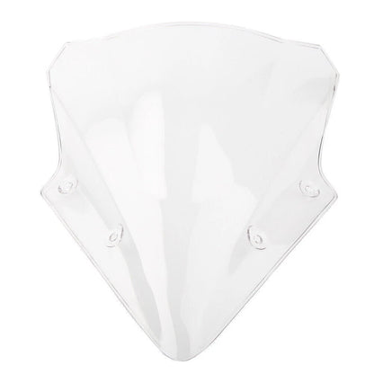 Dual Bubble Clear Windscreen for Kawasaki Ninja 650 EX650 ER6F (2017–2019)
