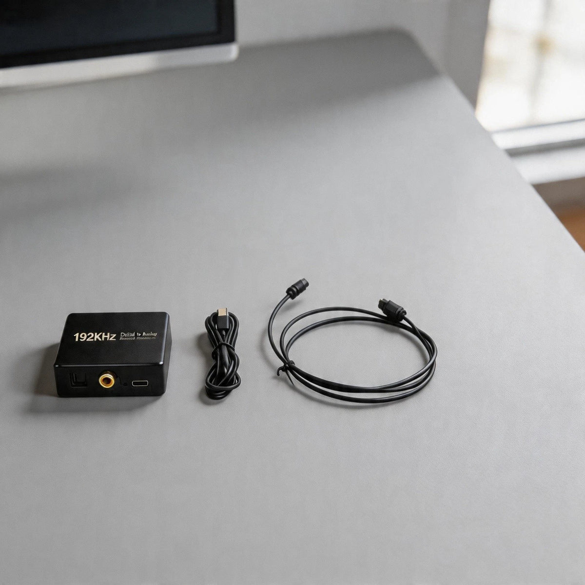 SPDIF to 3.5mm Audio Converter Adapter for Amplifiers Speakers HDTV