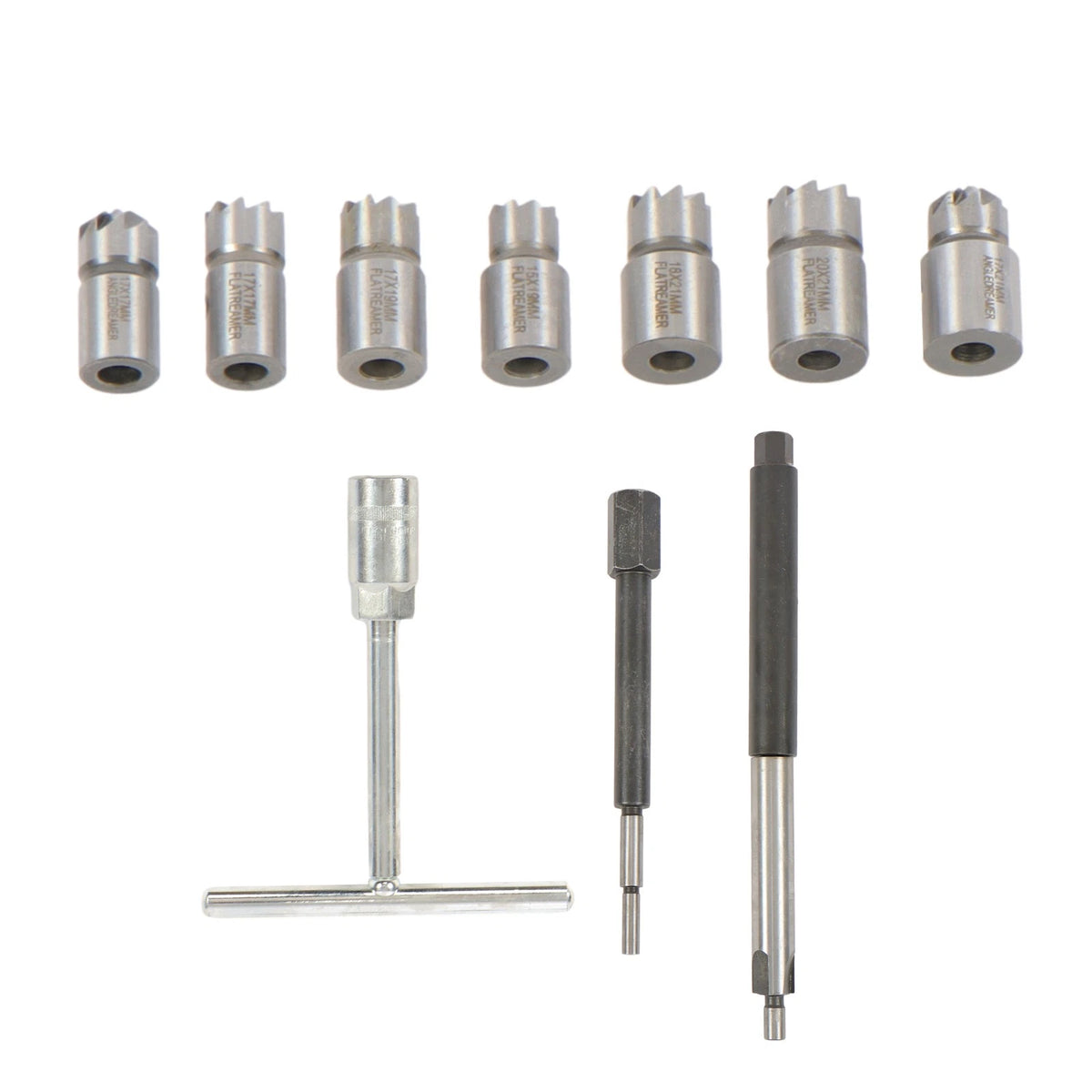 10pcs Diesel Injector Seat Cleaner Tool Set for Auto