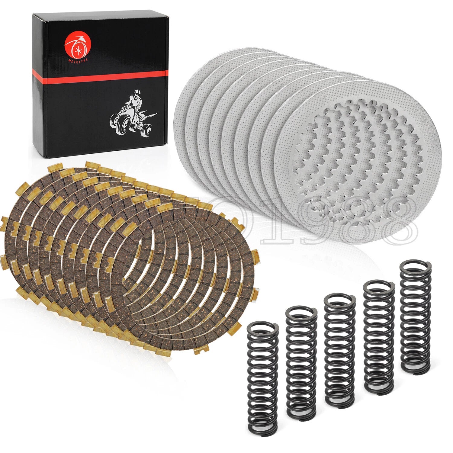 Friction Plate Clutch Kit & Heavy Duty Springs for Suzuki GSXR 1000 (2001–2004)