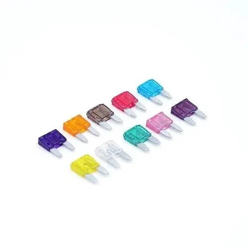 50Pcs Small Blade Fuse Assortment for Auto Car Motorcycle SUV (APM ATM)