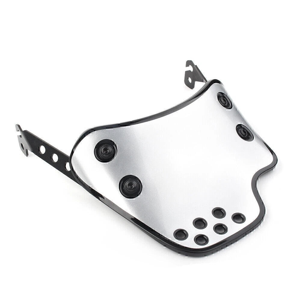 Silver Motorcycle Front Windshield Bracket for Custom Modification
