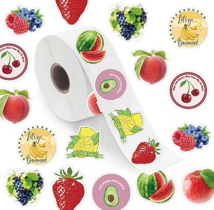 500 Pcs Waterproof Butterfly Flower Stickers for Labeling Various Surfaces