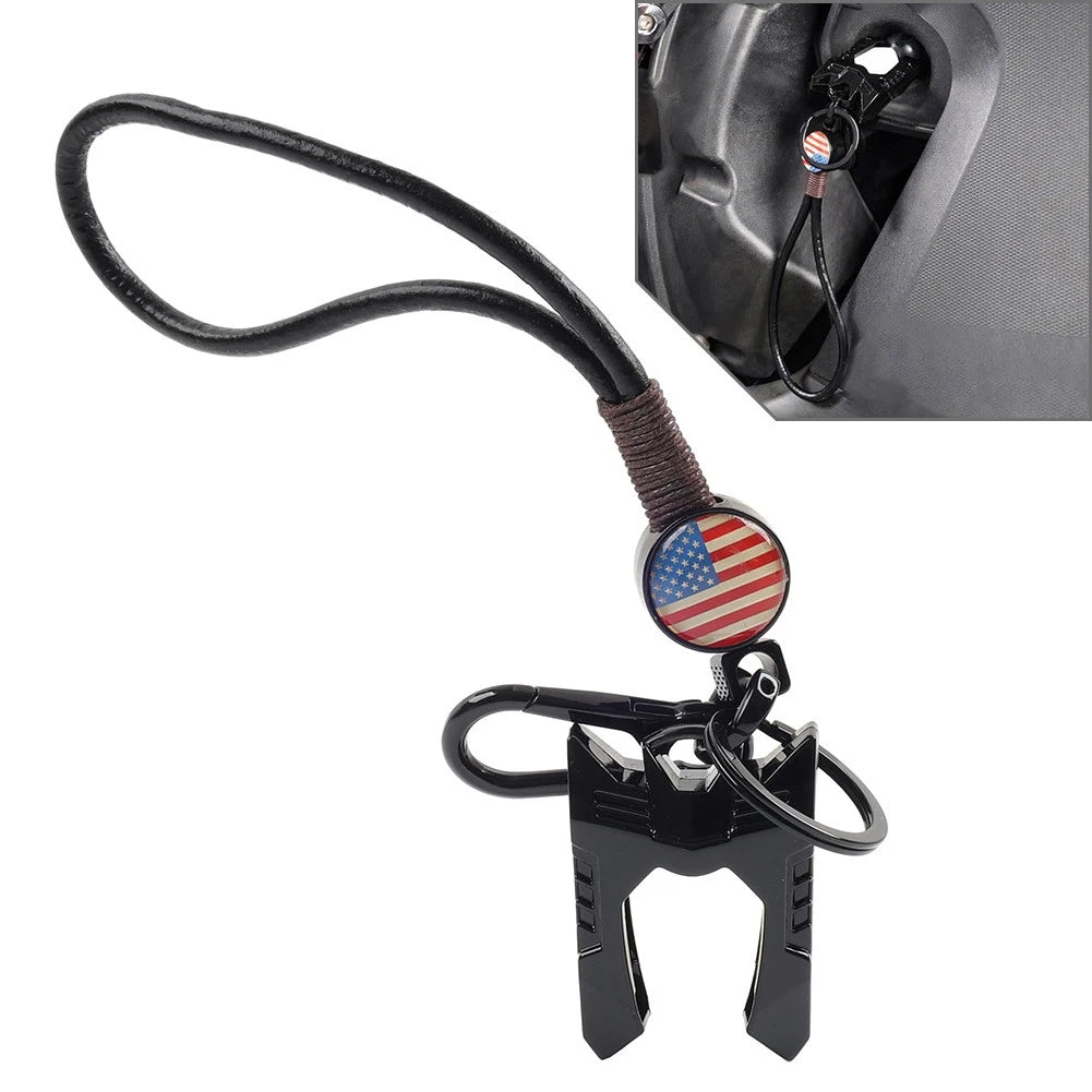 Key Holder Keychain Case Shell w/ Lanyard For Can-Am Ryker 600 900 Rally Sport