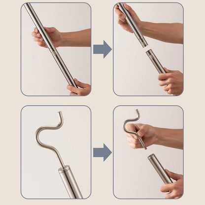 Heavy Duty Clothes Hanger Rod for Reliable Clothing Organization