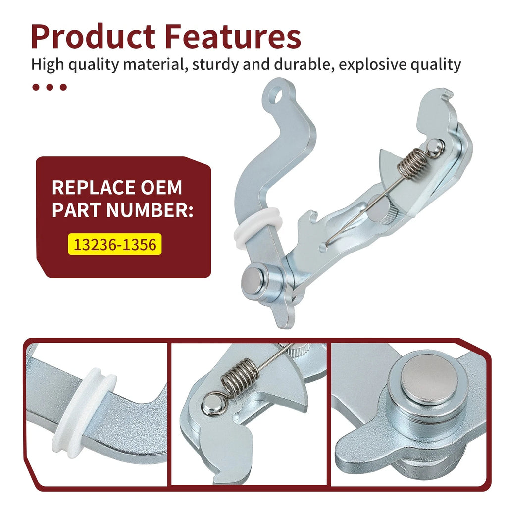 Left Brake Lever Bracket 13236-1356 for Kawasaki Mule 3000-4010