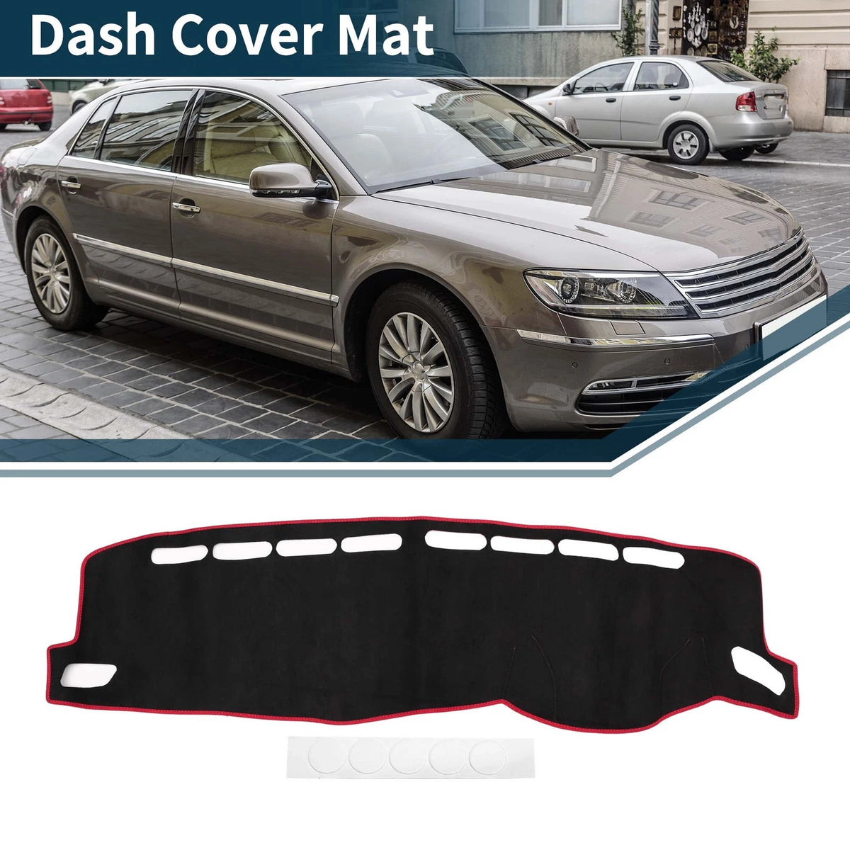 Dashboard Dash Cover Mat for Volkswagen T-Roc (2018–2023) Sun Protector Pad