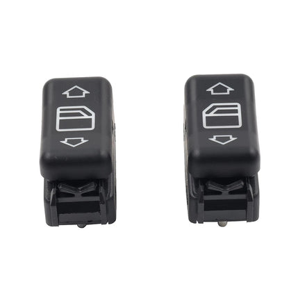 2Pcs Master Console Power Window Switch For Mercedes Benz 1248204510 1248204610