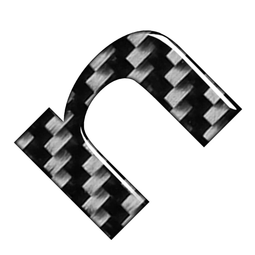 Lowercase Alphabet Letter Decals for Car Badge Emblem (Universal)
