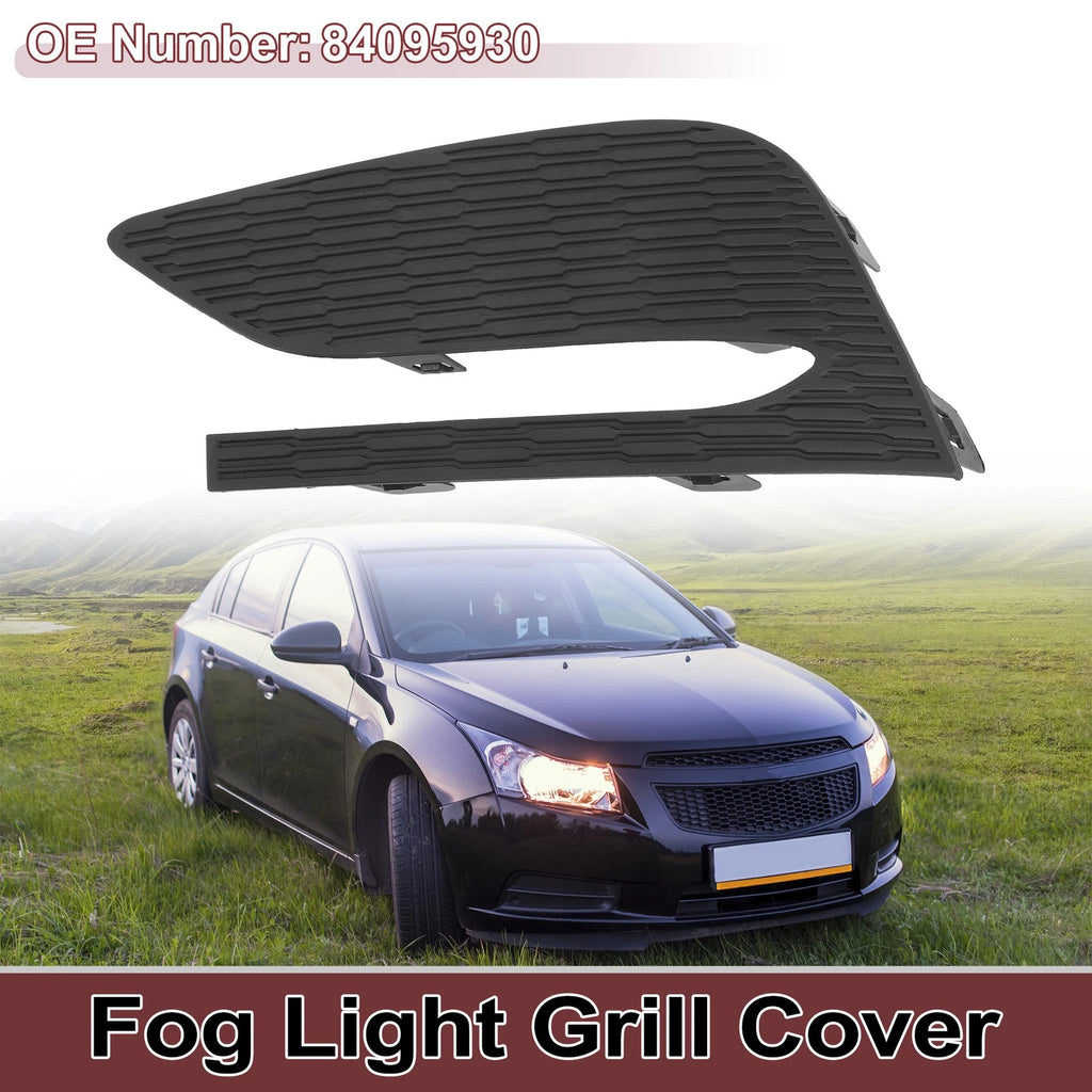 1 Pc Front Left Fog Light Grill Replacement for Chevy Cruze (2016–2018)