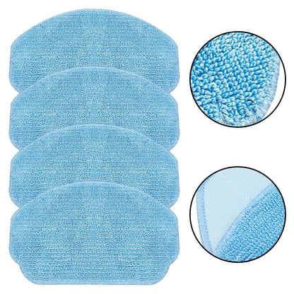Set of 4 Microfiber Mop Pads for Vacuum Cleaner (177109mm)
