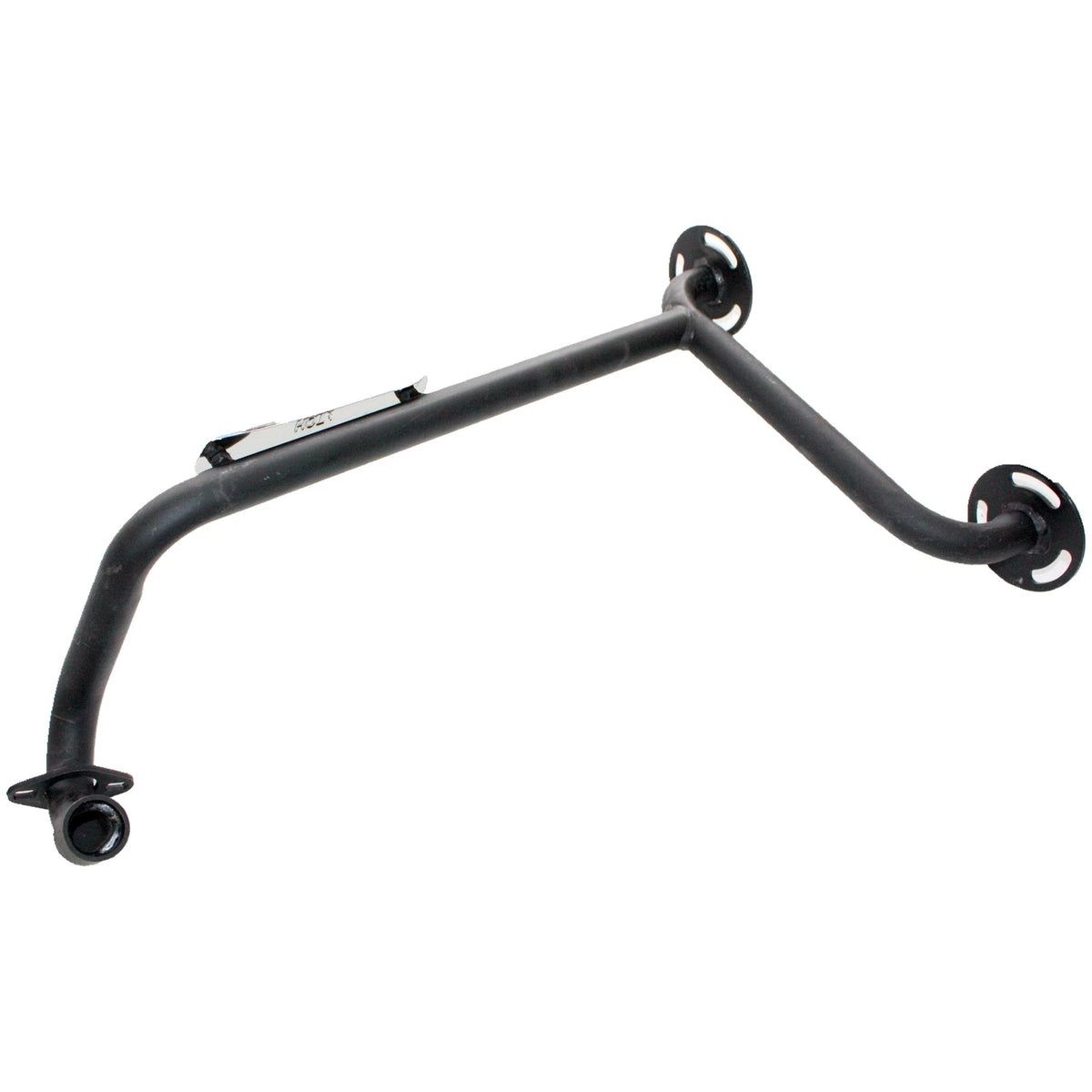 Twin Exhaust Pipe + Red Alloy Mufflers for 110cc Dinosaur Quad ATV (N/A)