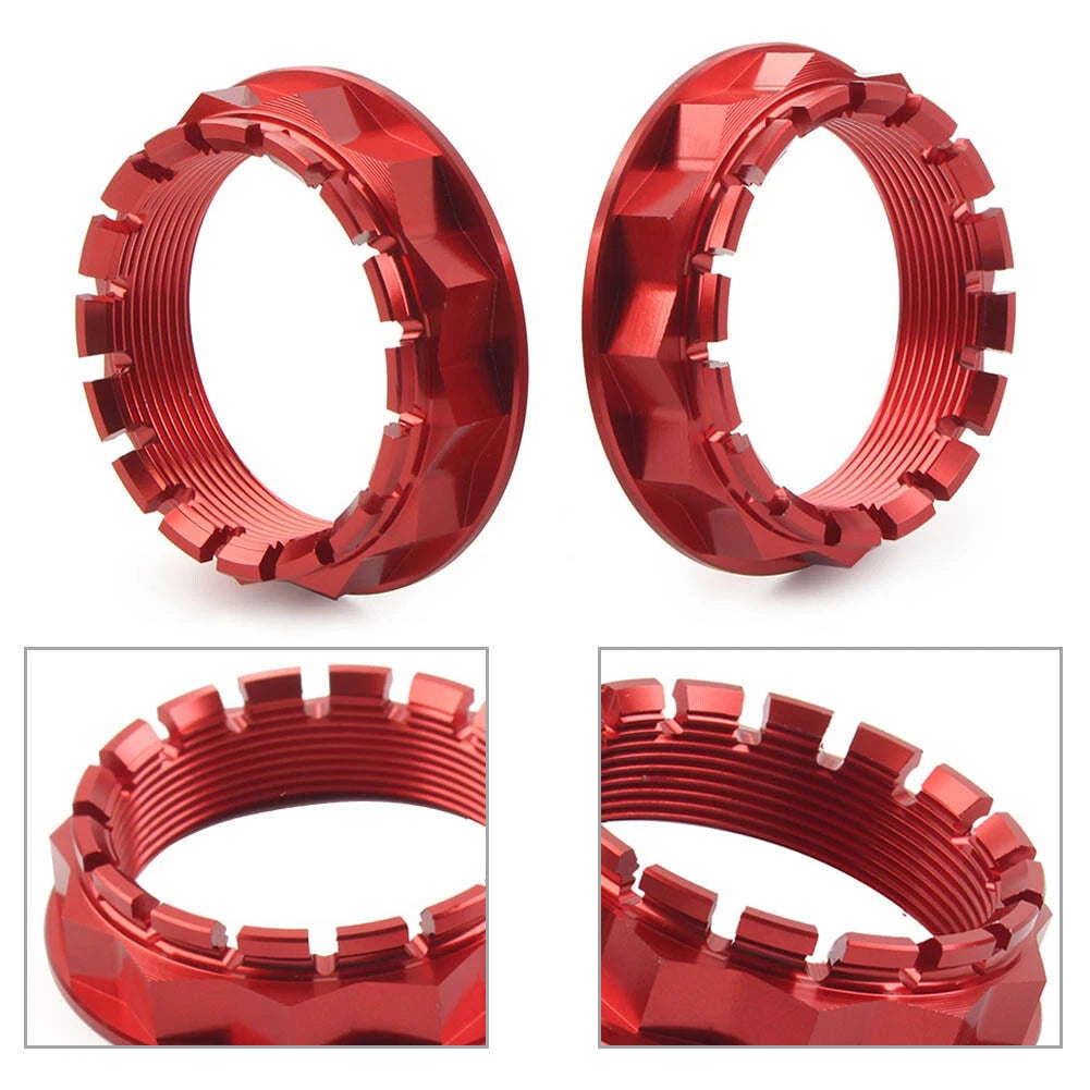 Pair Rear Wheel Axle Nut for Ducati V4 1098 1198 1199 1299