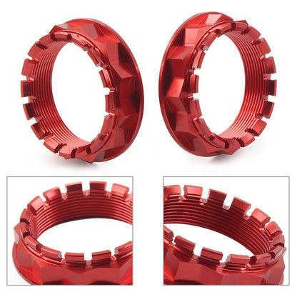Pair Rear Wheel Axle Nut for Ducati V4 1098 1198 1199 1299