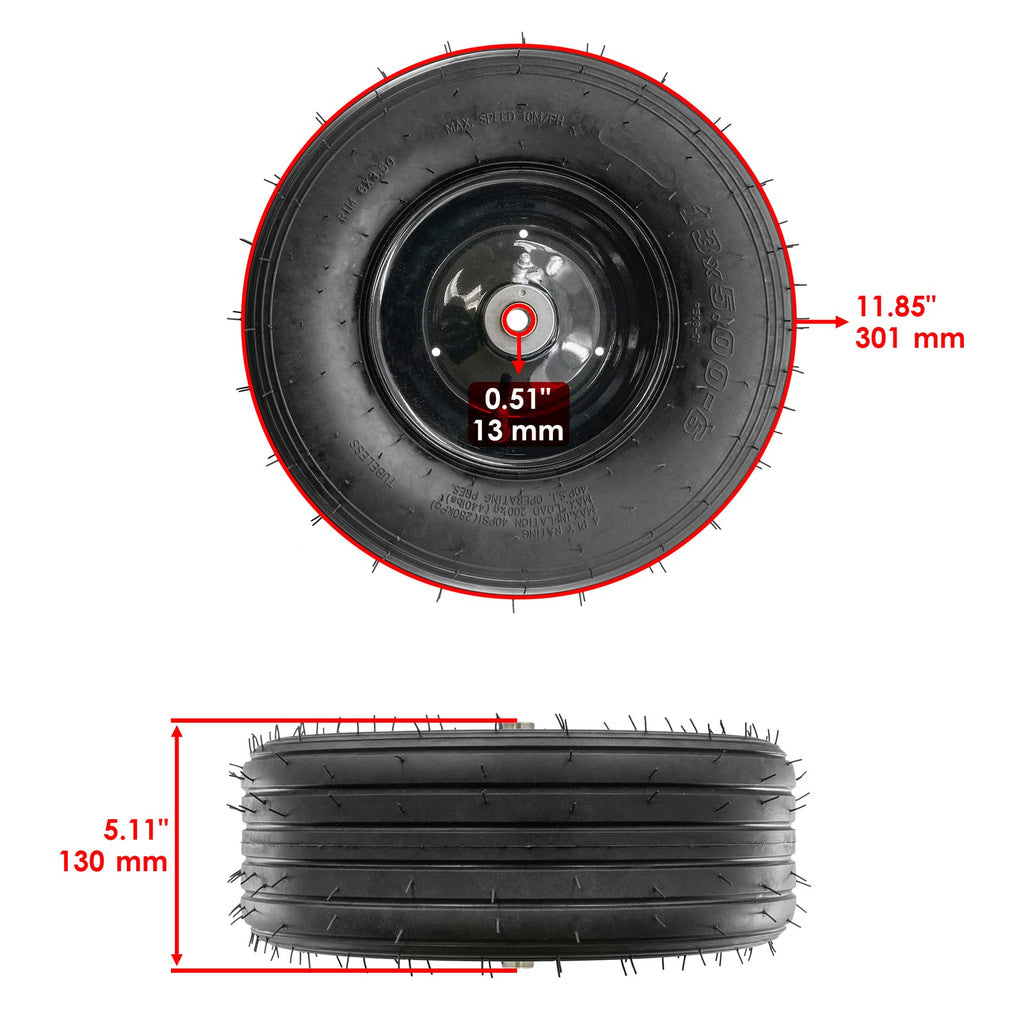 Mower Wheel Replacement for Land Pride AFM4014 AFM4016 (2000–2000)
