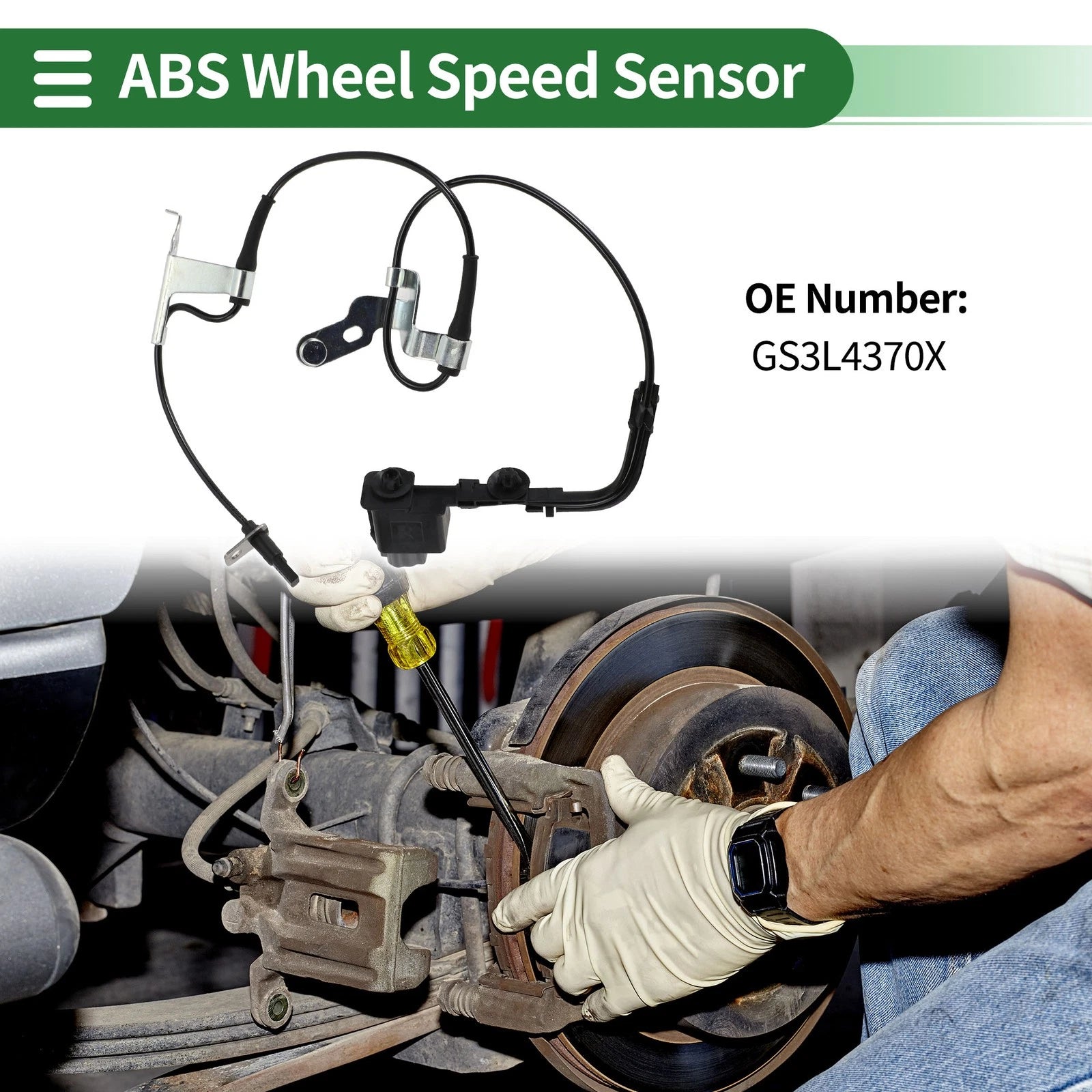 ABS Wheel Speed Sensor Replacement for Mazda 6 (2009–2013)