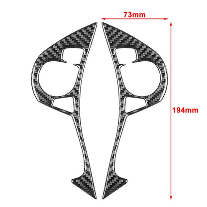 Steering Wheel Button Cover for Honda Accord (2013–2017) Carbon Fiber Black