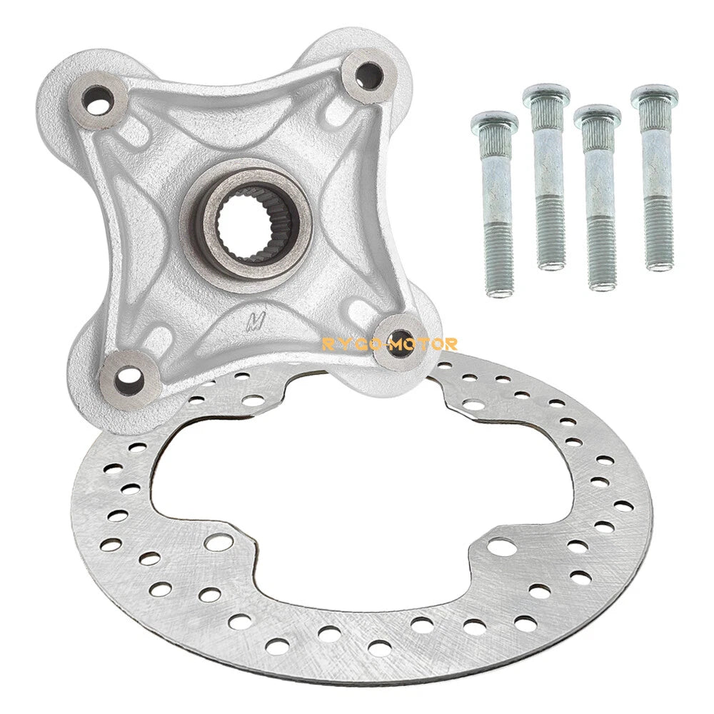 Rear Wheel Hub & Disc Rotor for Polaris Sportsman 550 850 1000 (2009–2021)