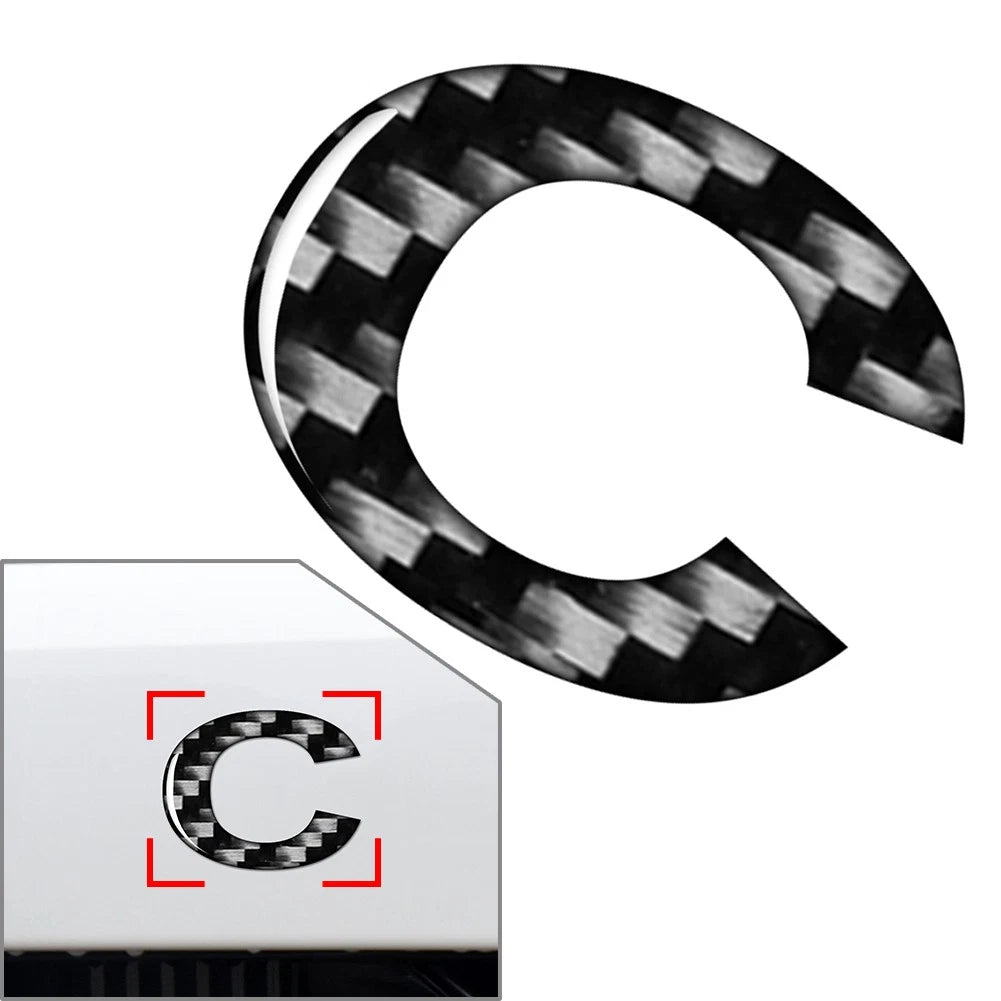 Lowercase Alphabet Letter Decals Stickers for Car Badge Emblem
