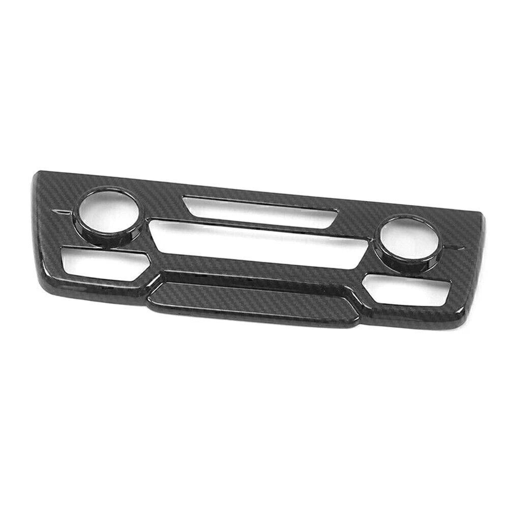 Center Console CD Panel Cover Trim for Honda CR-V (2017–2020) Carbon Fiber