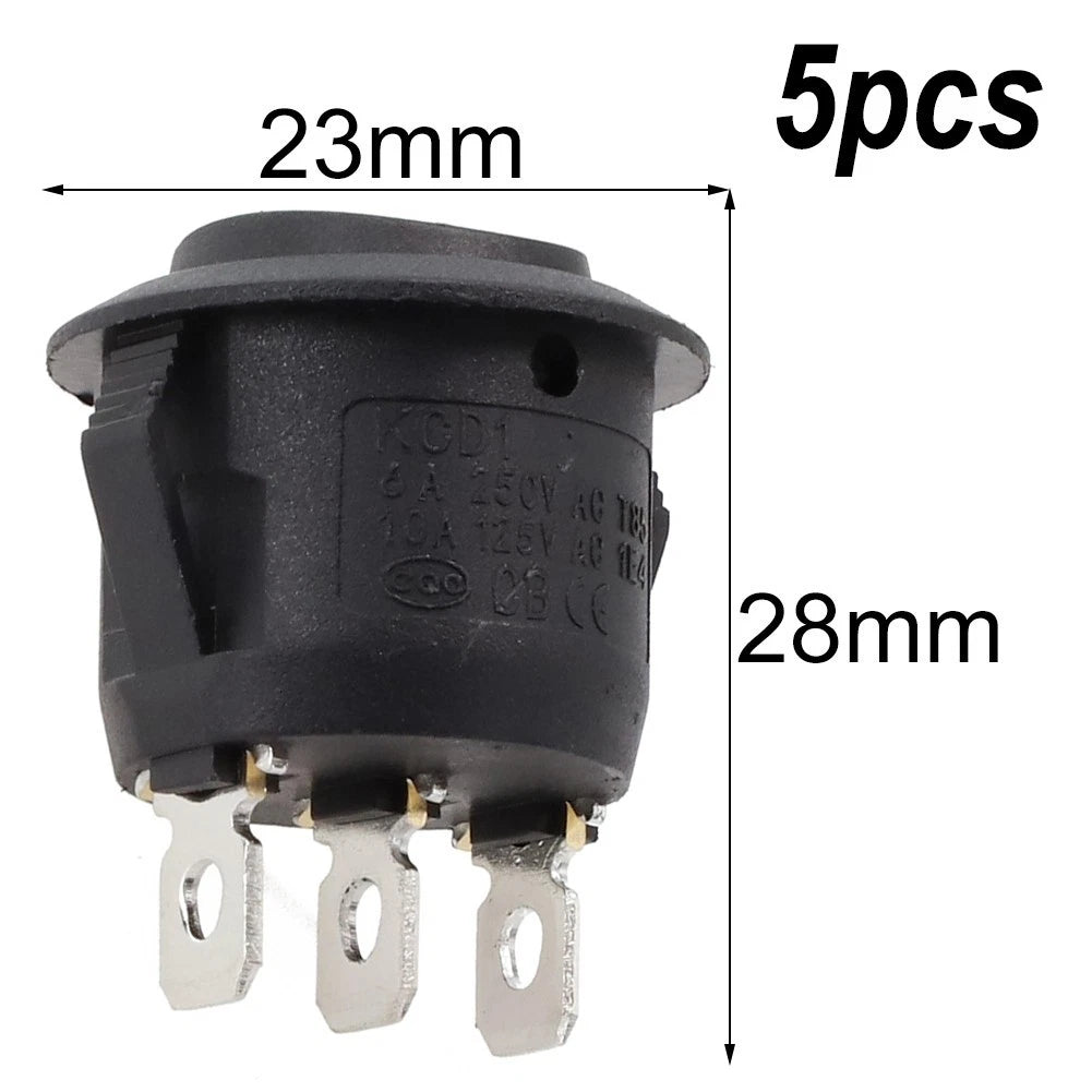 Set of 5 Rocker Switches for