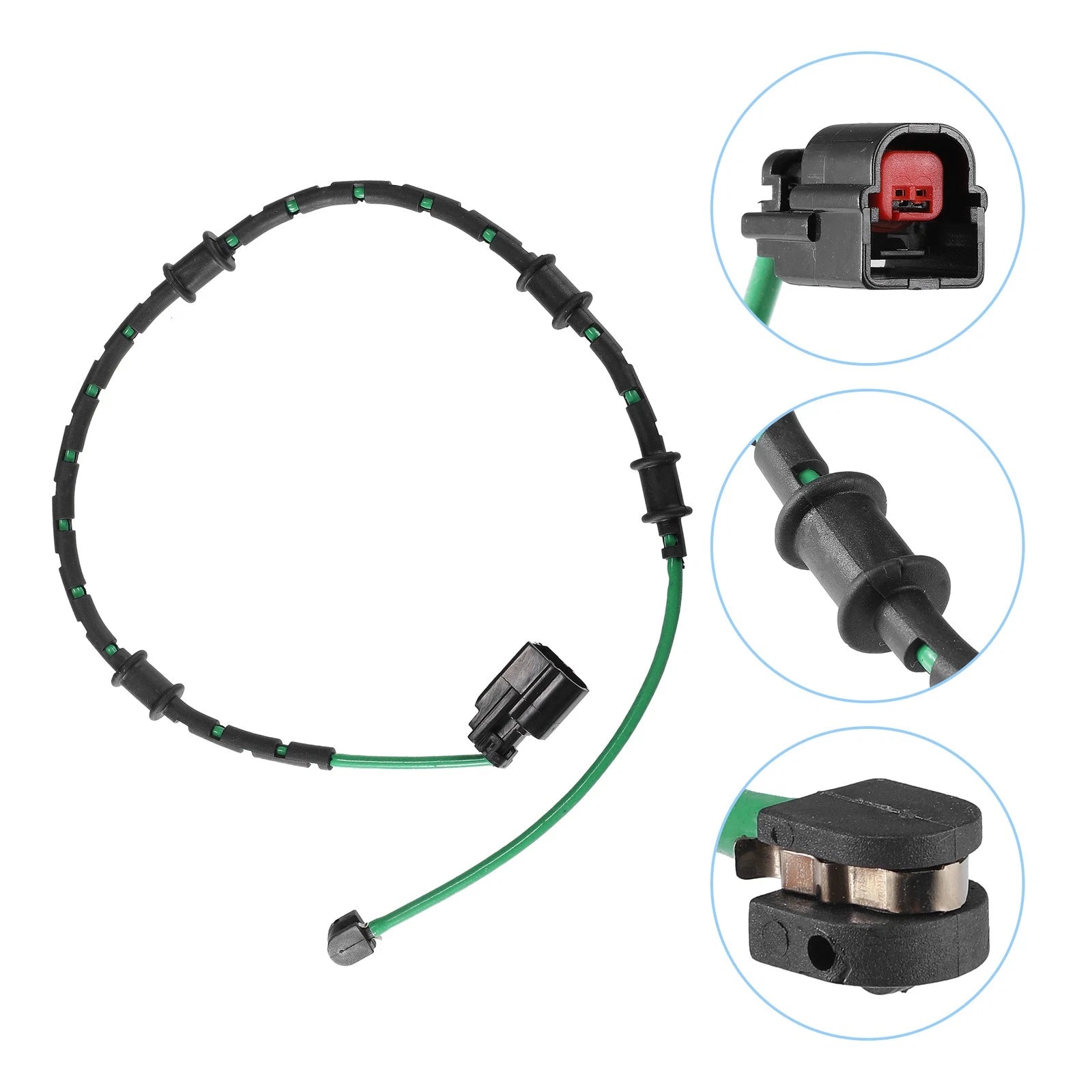 Front Brake Pad Sensor for Jaguar XF (2008–2015) - 1 Pcs, Rubber