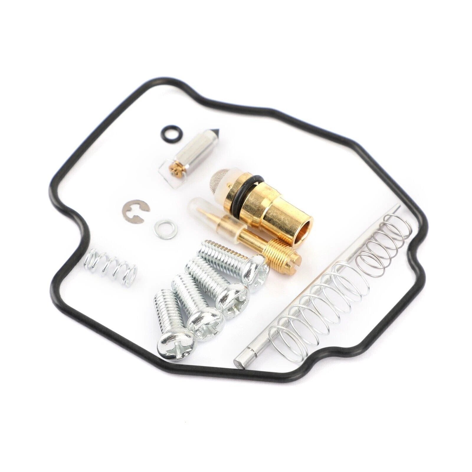 Set of 2 Carburetor Repair Kit Plunger Diaphragm for Yamaha Virago 535 (1990–2001)