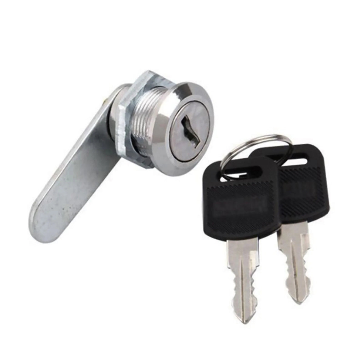 Stainless Steel Mailbox Lock with 2 Keys (16mm)