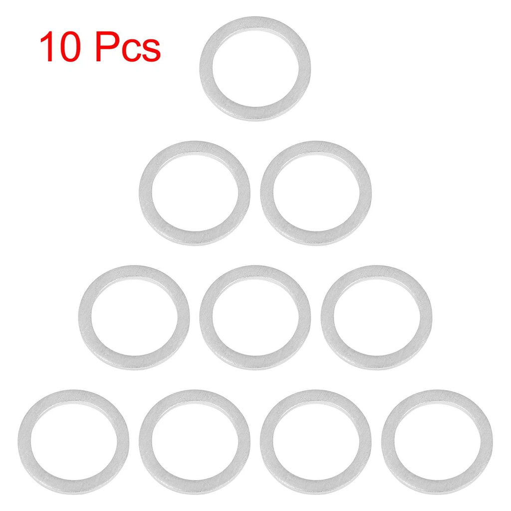 10pc Oil Drain Plug Gaskets Replacement for Toyota (90430-18008) (2000–2024)