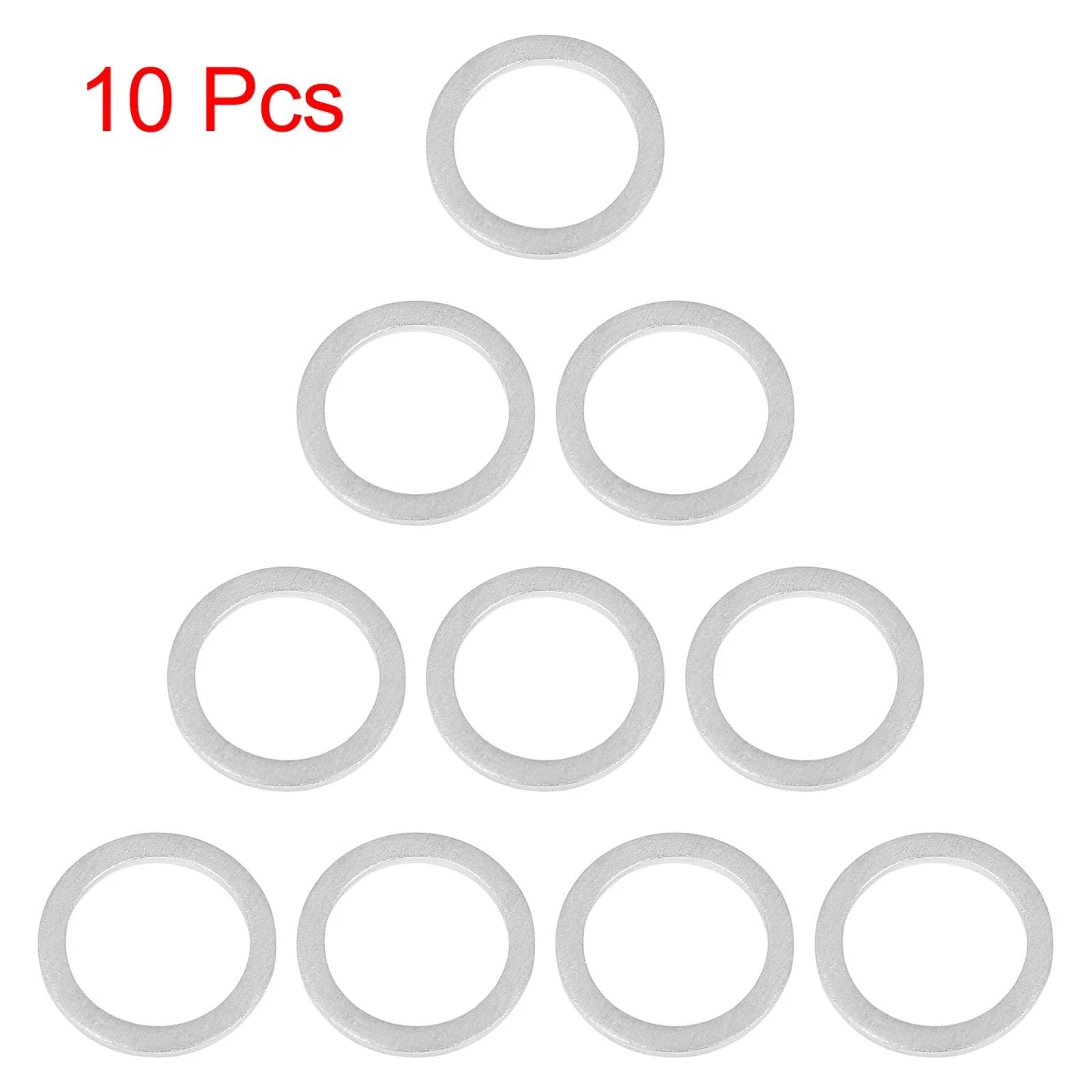 10pc Oil Drain Plug Gaskets Replacement for Toyota (90430-18008) (2000–2024)