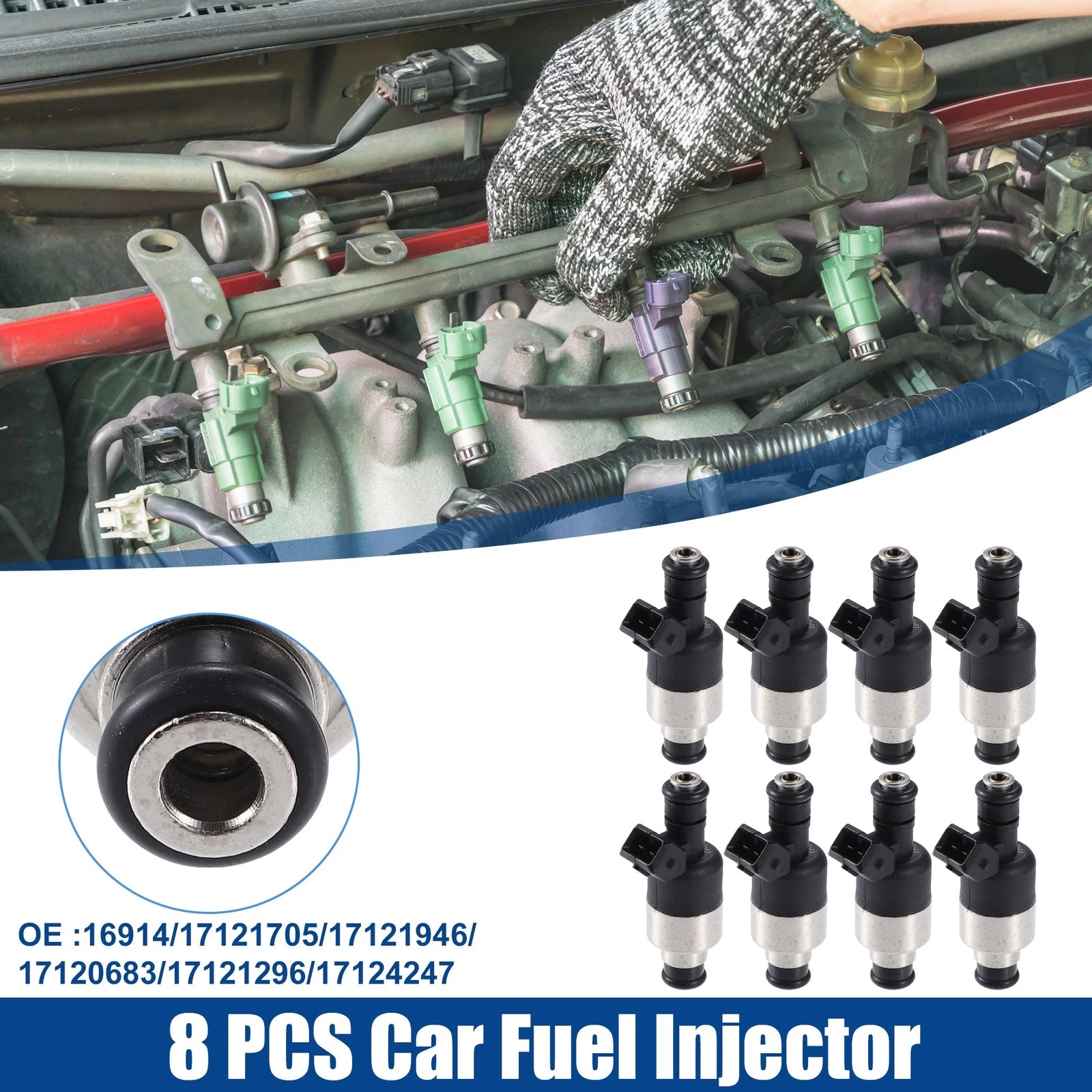Fuel Injector Nozzle Replacement Set for Chevrolet Lumina APV 3.8L (2005–2011)