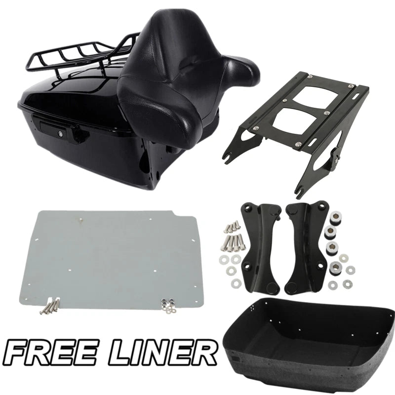 Trunk Mount Base Plate Pad for Harley Touring (2014–2025)
