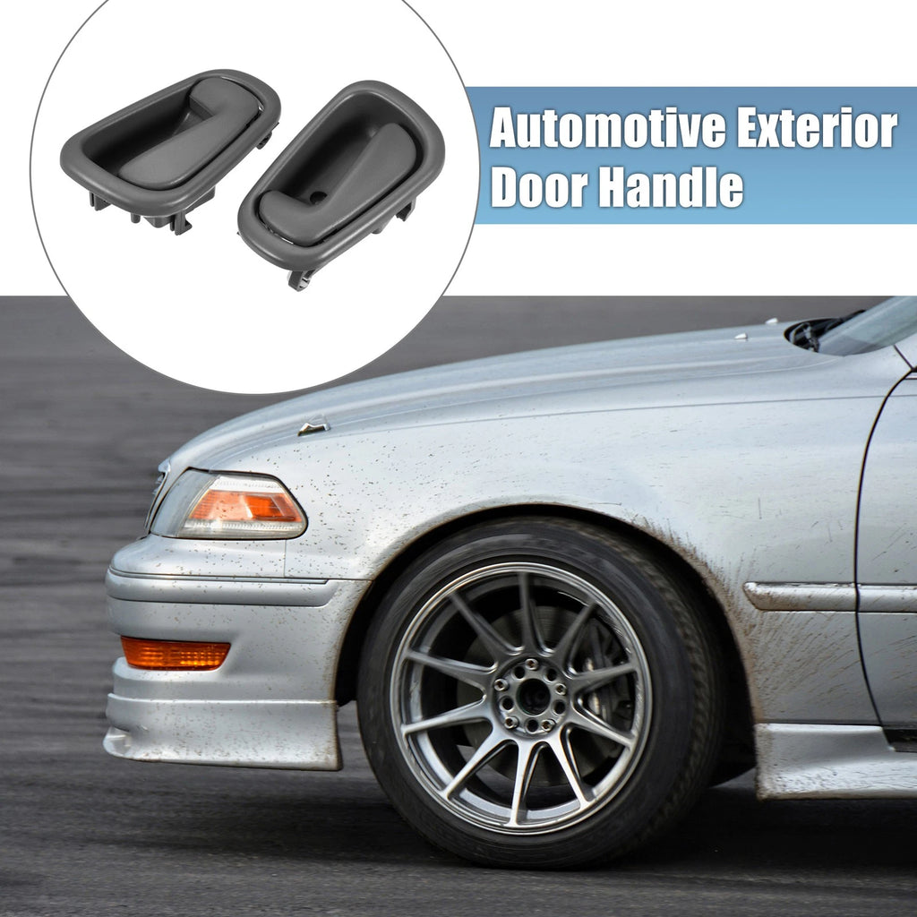 2pc Front Rear Interior Door Handle Driver Side Replacement for Toyota (2018–2022)