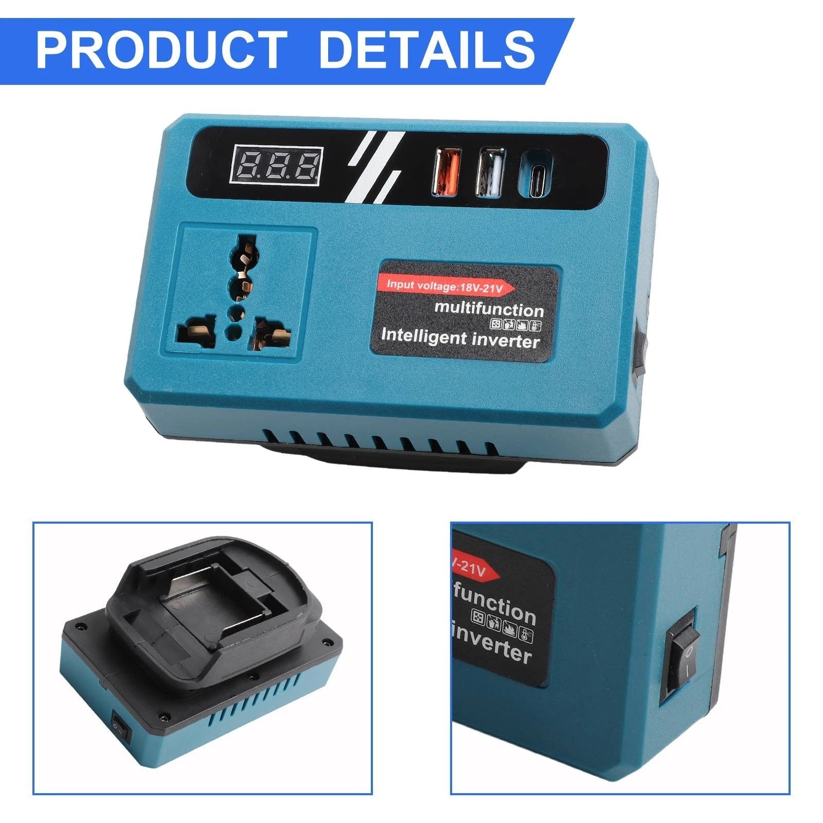 Dual Input Inverter for