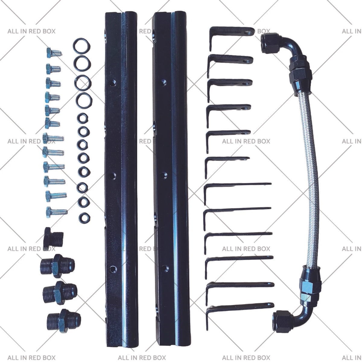 Intake Manifold w/ Fuel Rail for Chevy GM LS1 LS2 LS6
