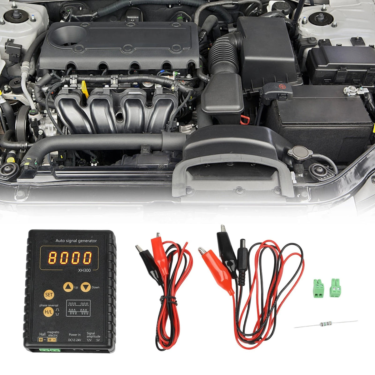 Signal Testing Device XH300 for Crankshaft & Vehicle Speed Signals