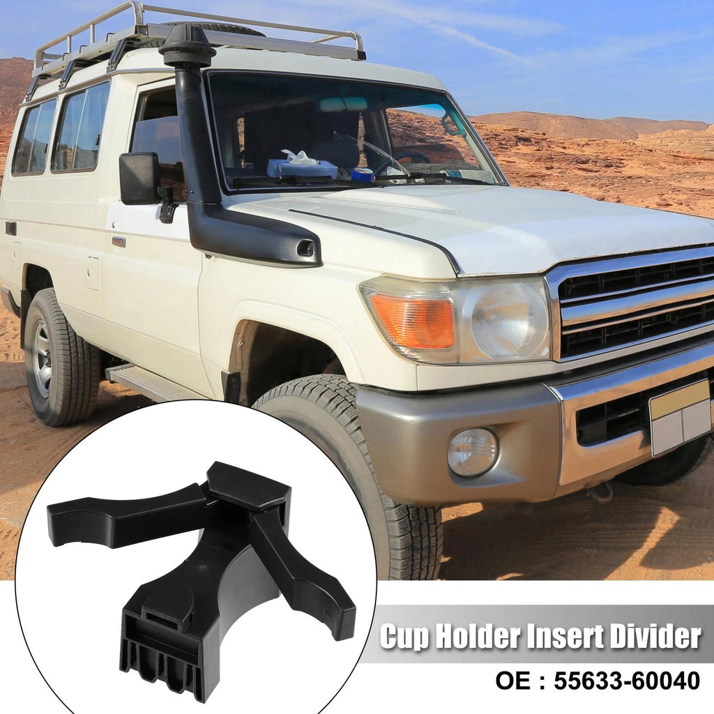 Car Cup Holder Insert Divider Replacement for Toyota Land Cruiser 2008–2011