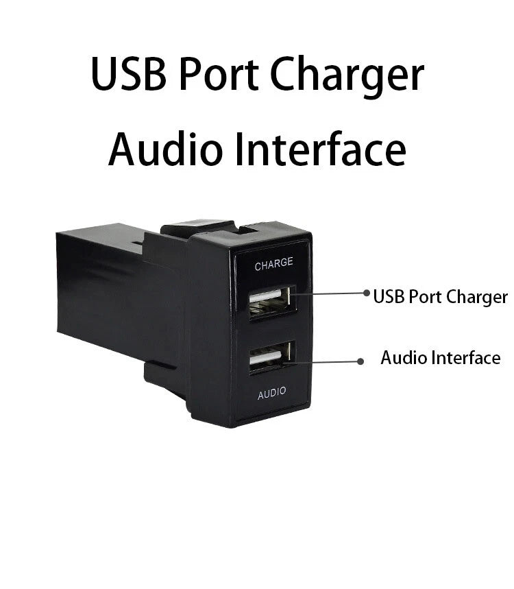 USB-A QC3.0 Charger Socket for Mazda 3 5 6 RX8 MX5 CX7 CX9 BT50 (2004–2023)