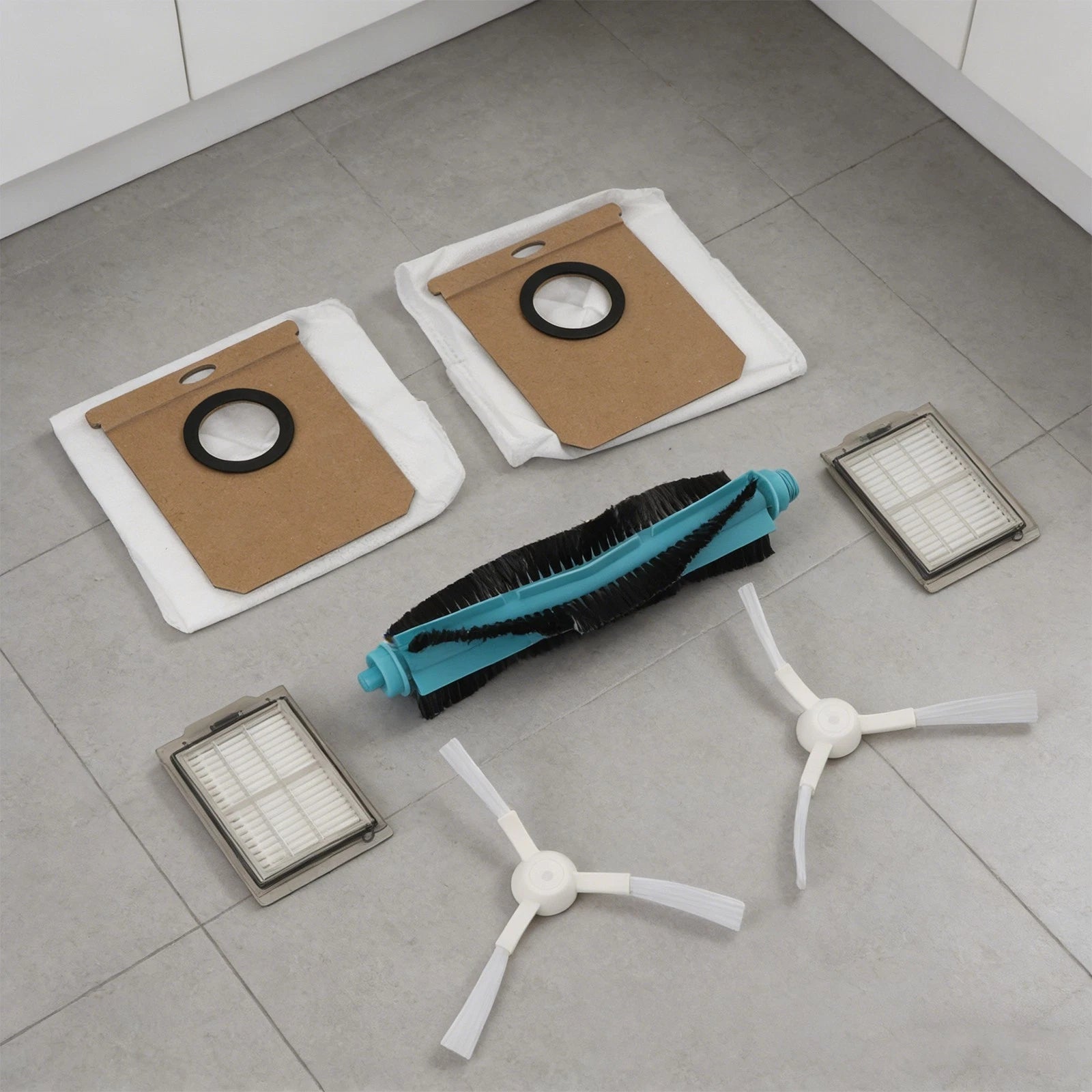 Replacement Brushes, Filters, Dust Bags for Cecotec Conga AI Robot Vacuum