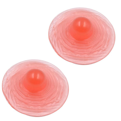 2Pcs Silicone False Nipple Stickers for Crossdresser Simulation