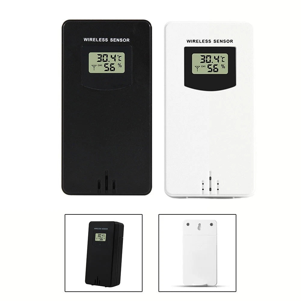 Wireless Sensor Temperature Wall Mount for Weather Desktop Digital