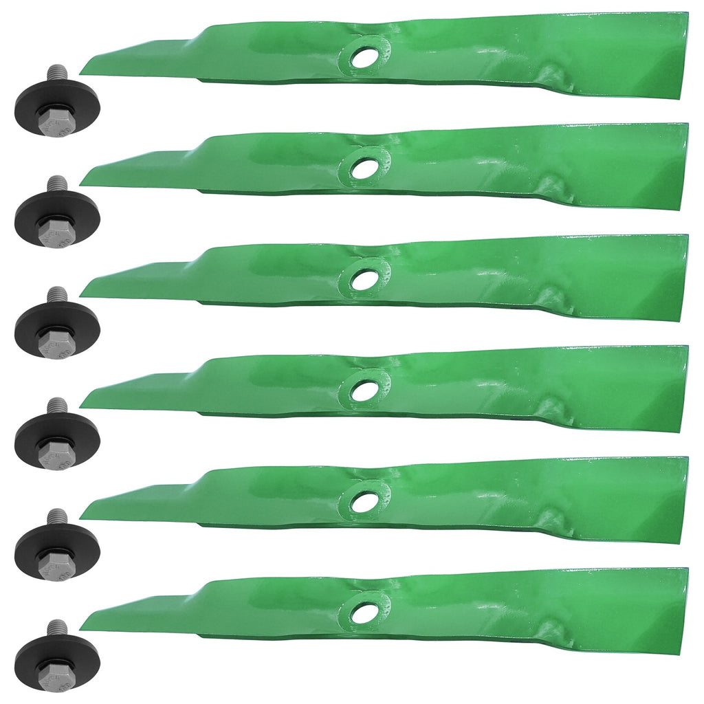 60 in Deck Blade with Bolt Replacement for John Deere M128485 (2000–2010)