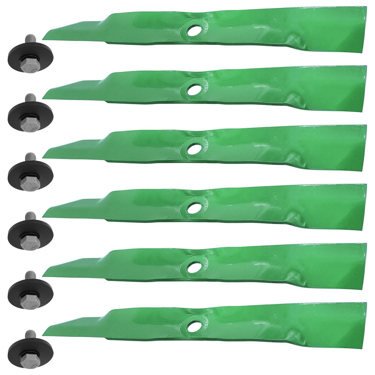60 in Deck Blade with Bolt Replacement for John Deere M128485 (2000–2010)